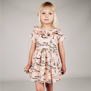 Mini Rodini pink whales dress